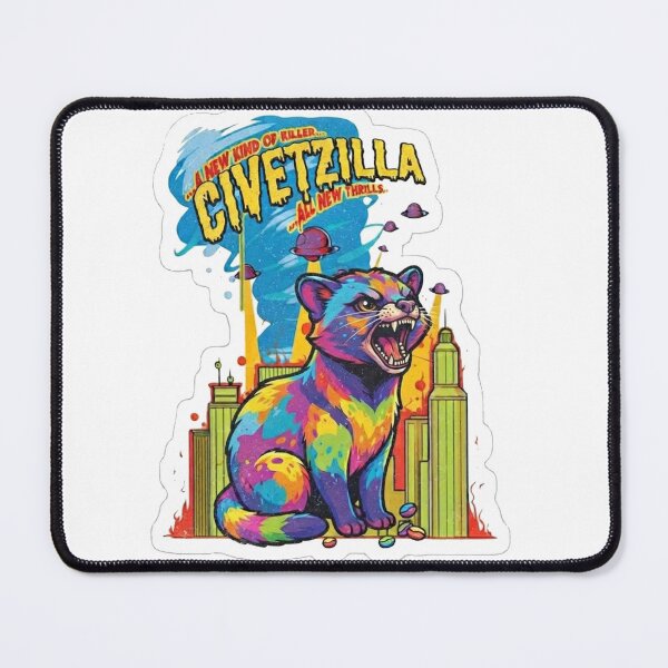 Item preview, Groovy Civet Cat Kaiju designed and sold by CecilRowell.