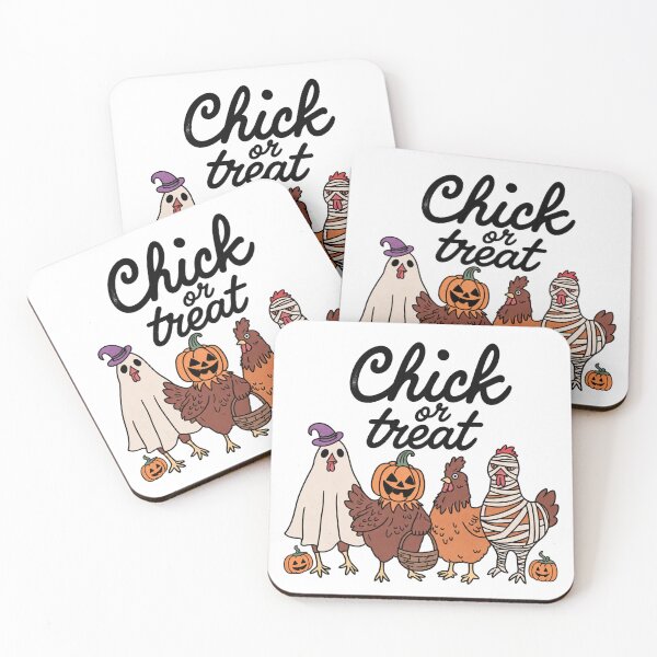 Item preview, Halloween Chick or Treat designed and sold by Daisy Grimes.