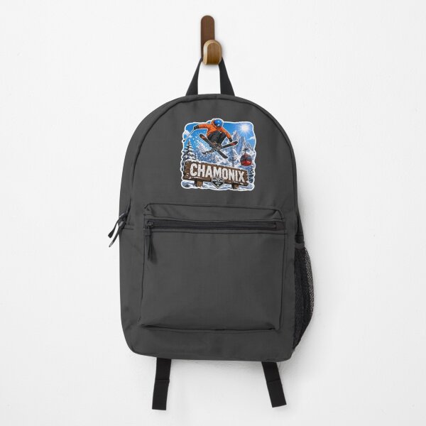 Item preview, Chamonix Mont Blanc Ski France Skiing Alps Sticker T-Shirt 03 designed and sold by OuterShellUK.