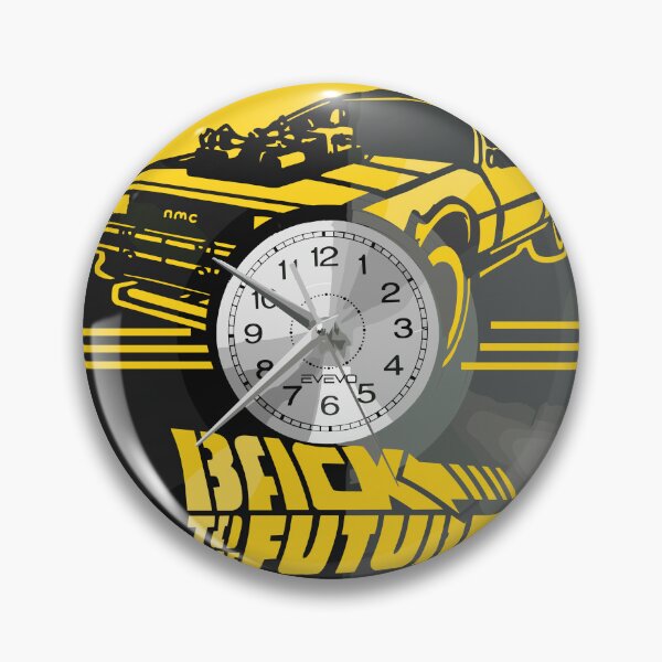 Artikelvorschau, Oldtimer-Club-Uhr DeLorean entworfen und verkauft von PrintCarClub.