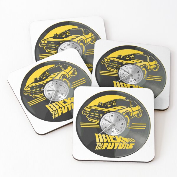 Item preview, Vintage Car Club Clock Delorean designed and sold by PrintCarClub.