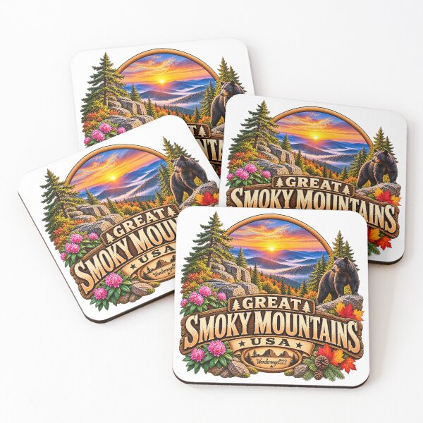 Item preview, Great Smoky Mountains USA – National Park Mountains & Wilderness designed and sold by Wandervogel123.