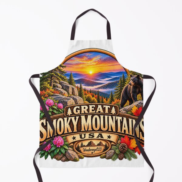 Aperçu de l'œuvre Montagnes Great Smoky (États-Unis) – Parc national, montagnes et nature sauvage créée et vendue par Wandervogel123.