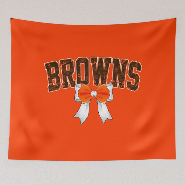 Artikelvorschau, Browns Floral Coquette Style Cleveland Football Spirit entworfen und verkauft von Floral Vintage.