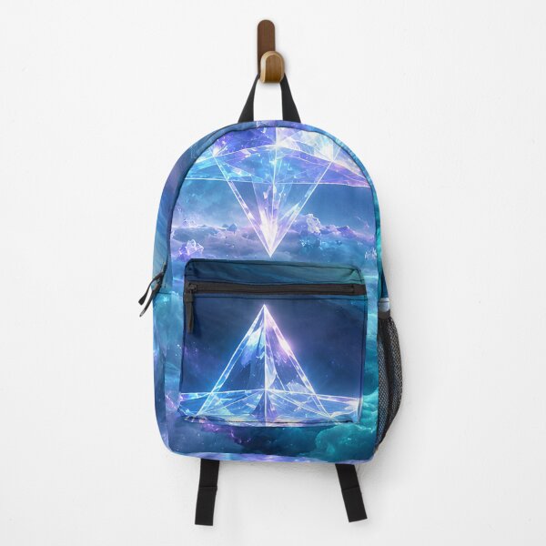 Item preview, Crystalline Merkaba Floating Above Cosmic Gas Giant designed and sold by monkeybusiness.pt.