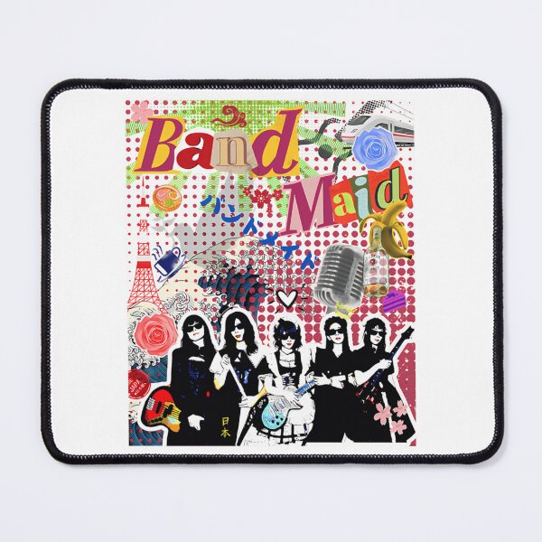 Item preview, Band Maid Japanese Rock Collage Design designed and sold by CarterPalmer.