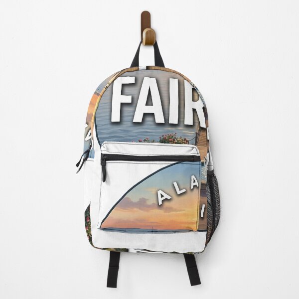 Item preview, Fairhope Alabama Round Travel Badge Sticker designed and sold by DetourDgn.