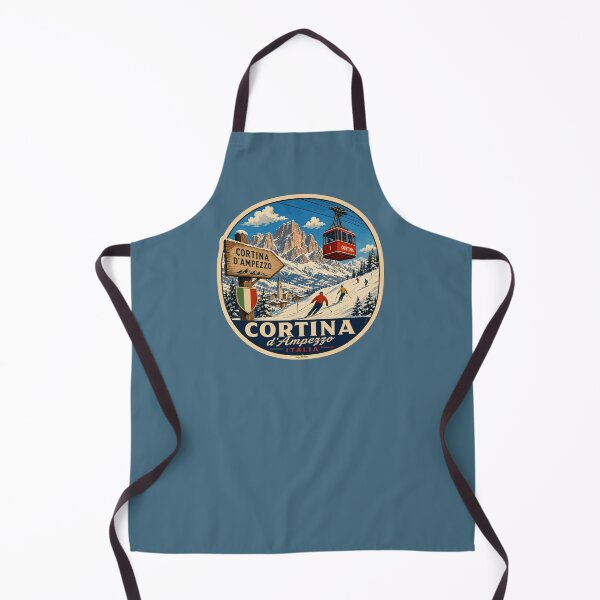 Item preview, Cortina d'Ampezzo Italy Italia Ski Skiing Dolomites Sticker TShirt 10 designed and sold by OuterShellUK.