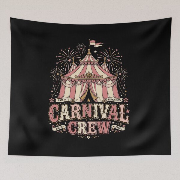 Item preview, Carnival Crew Grand Show Entertainment Staff designed and sold by FolkGraphics.