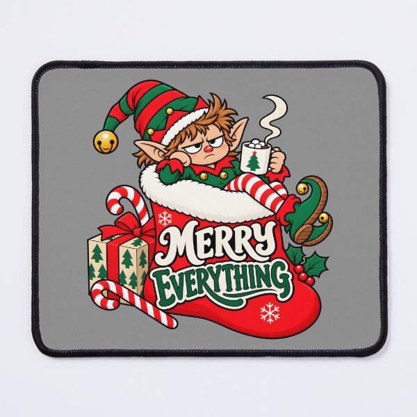 Item preview, Grumpy Christmas Elf designed and sold by Sed94.