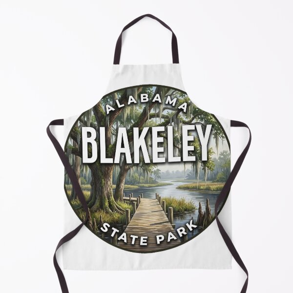 Item preview, Historic Blakeley State Park Alabama Round Travel Badge Sticker designed and sold by DetourDgn.