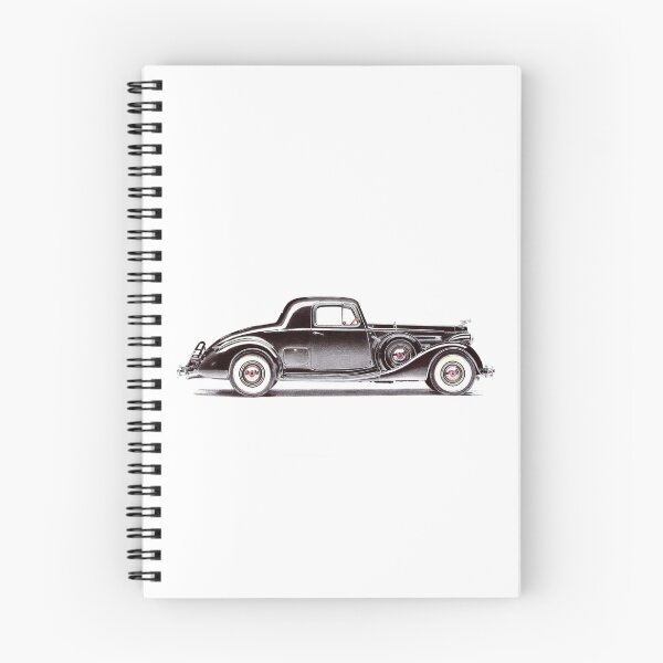 Item preview, 1937 Packard Twelve Model 1507 2/4-Passenger Coupe designed and sold by Car drawings by Pavlo Scherbatyuk.