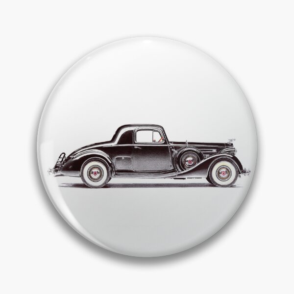 Item preview, 1937 Packard Twelve Model 1507 2/4-Passenger Coupe designed and sold by Car drawings by Pavlo Scherbatyuk.