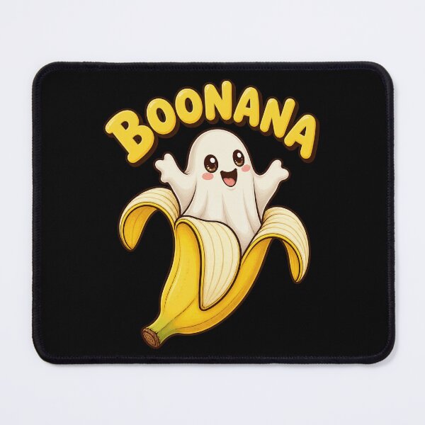 Item preview, Boonana Banana Ghost Arms Out Smiling Cartoon Fruit Artwork designed and sold by Felinefinesse.