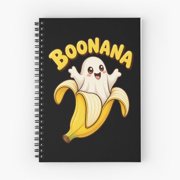 Item preview, Boonana Banana Ghost Arms Out Smiling Cartoon Fruit Artwork designed and sold by Felinefinesse.