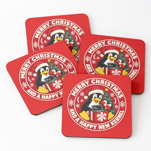 Artikelvorschau, Linux Tux Pinguin-Weihnachtsmaskottchen entworfen und verkauft von Olena Du.