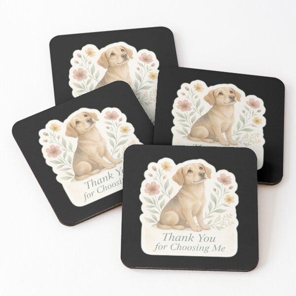 Item preview, Rescue Dog Memorial — Thank You for Choosing Me designed and sold by TheCalmEdit.