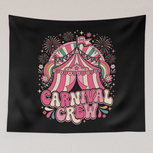 Item preview, Carnival Crew Fair Circus Festival Team Staff designed and sold by FolkGraphics.