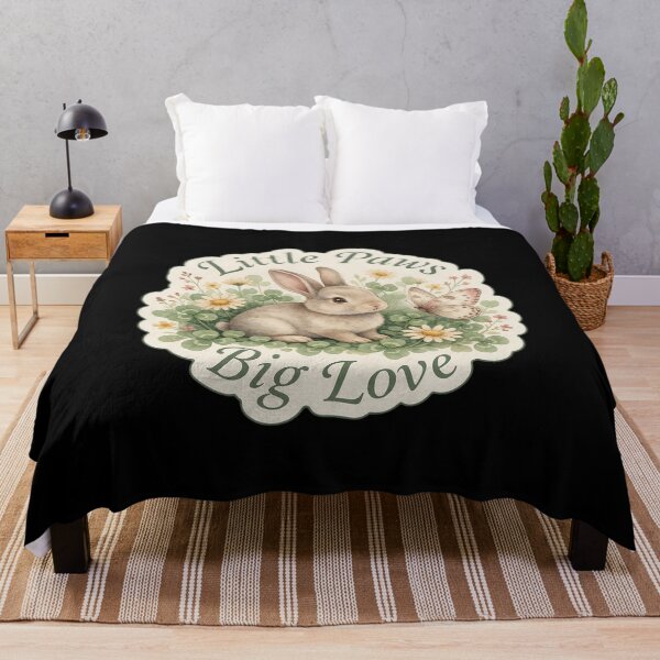 Item preview, Bunny Rabbit Memorial — Little Paws, Big Love designed and sold by TheCalmEdit.