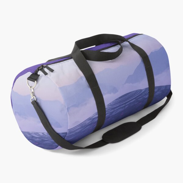 Item preview, Futuristic Megastructures Rising Above Purple Cloud Sea designed and sold by monkeybusiness.pt.