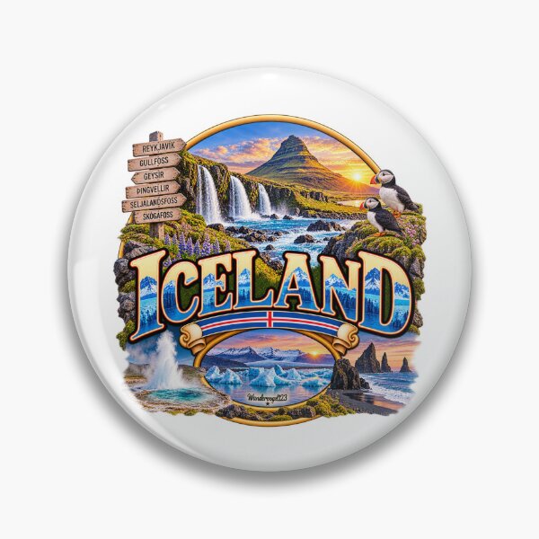 Aperçu de l'œuvre Islande – Chutes d'eau, geysers, glaciers et nature créée et vendue par Wandervogel123.