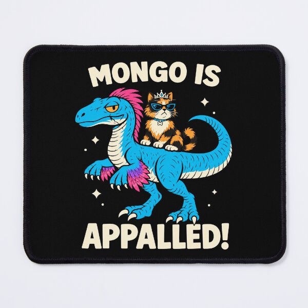 Item preview, Mongo Is Appalled Distressed Dinosaur And Cat Dungeon Crawler Carl Funny designed and sold by JaysonStone.