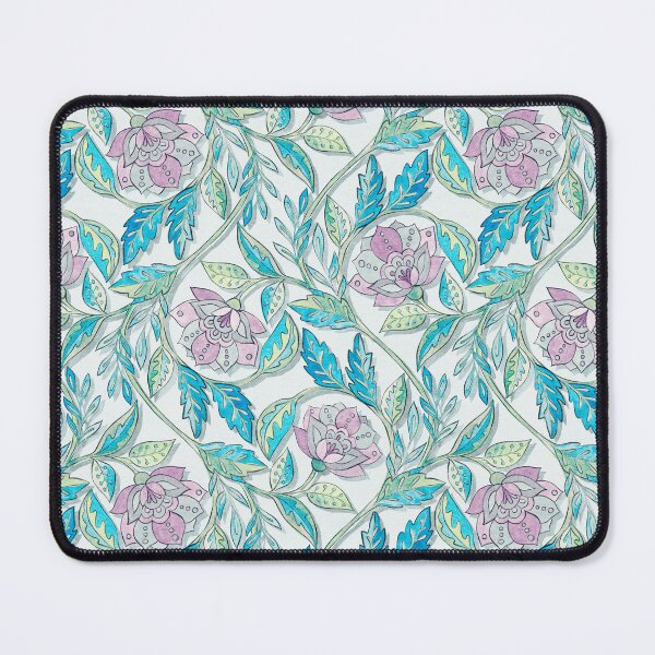 Item preview, Boho Blue Purple Floral Chintz designed and sold by micklyn.