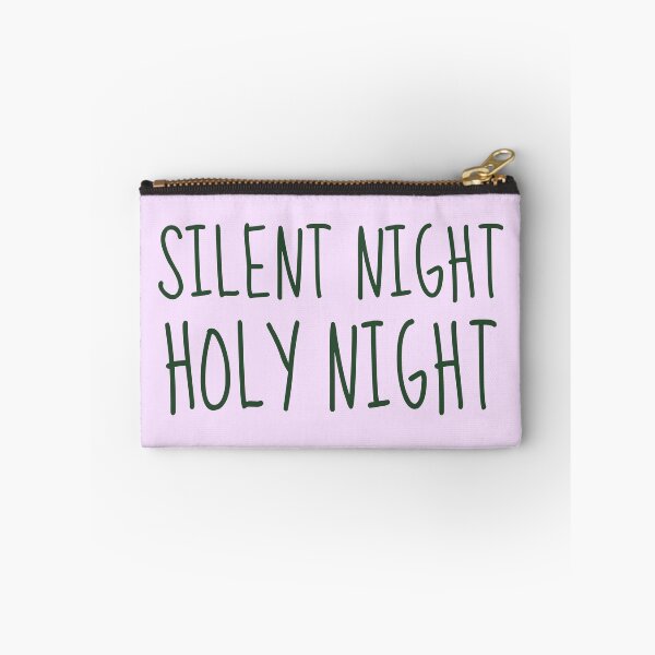 Item preview, Silent Night Holy Night Christmas Carol Lettering designed and sold by sdcreations210.