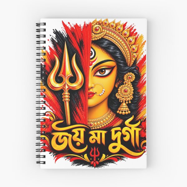 Item preview, Maa Durga Trishul – Spiritual Indian Artwork designed and sold by GraphicoGear.