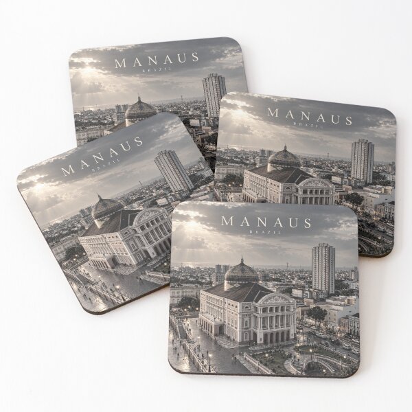 Item preview, Manaus Cinematic Monochrome Amazonian Artwork designed and sold by MichaeIRellov.