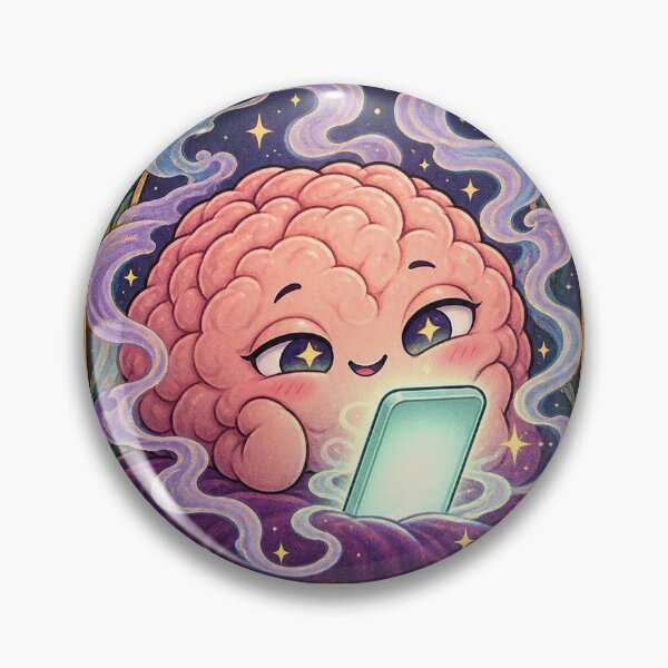 Item preview, XXII The Brainrot - Funny Tarot Card designed and sold by ManxCatAndy.