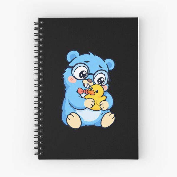 Artikelvorschau, Golang-Gopher-Maskottchen und Ente entworfen und verkauft von Olena Du.