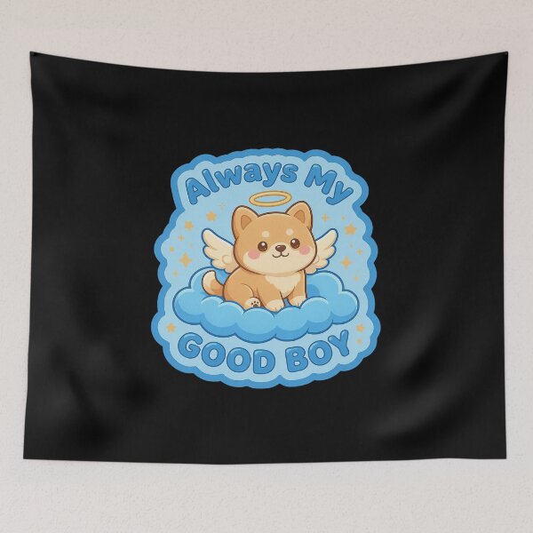 Item preview, Angel Dog Memorial Cloud — Always My Good Boy designed and sold by TheCalmEdit.