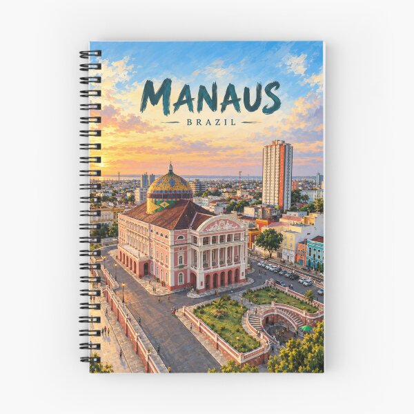 Item preview, Manaus Painterly Amazonian City Impression designed and sold by MichaeIRellov.