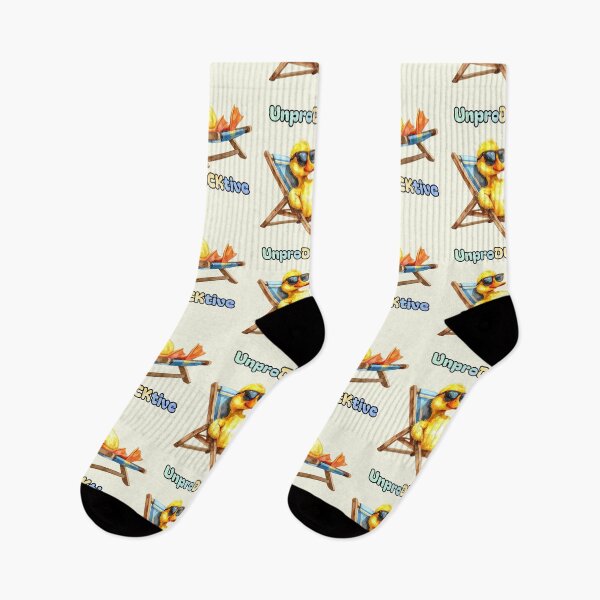 Item preview, Unproductive duck in vacation mode designed and sold by LiskoDesign.
