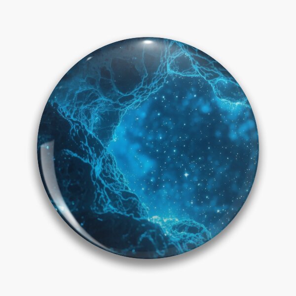 Item preview, Bioluminescent Blue Cave View Of Starry Cosmos designed and sold by monkeybusiness.pt.