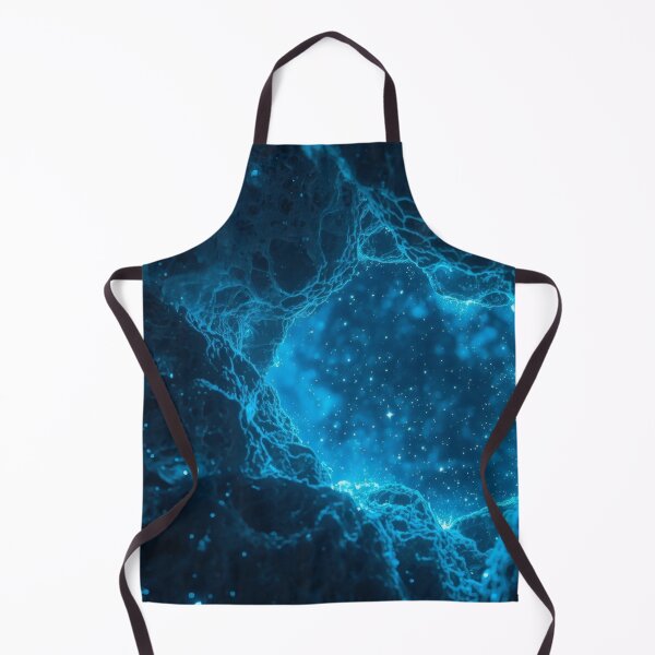 Item preview, Vista de una cueva azul bioluminiscente del cosmos estrellado designed and sold by monkeybusiness.pt.
