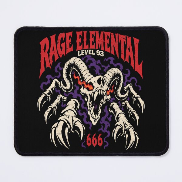 Item preview, Rage Elemental, Dungeon Crawler Carl, Matt Dinniman, DCC designed and sold by RamblingsRose.