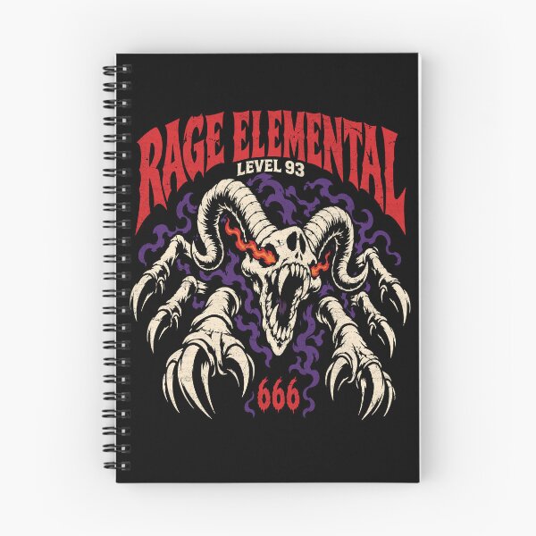Item preview, Rage Elemental, Dungeon Crawler Carl, Matt Dinniman, DCC  designed and sold by RamblingsRose.