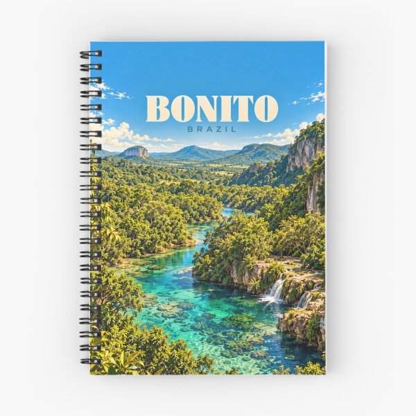 Item preview, Bonito Vintage Brazilian Nature Travel Art designed and sold by MichaeIRellov.