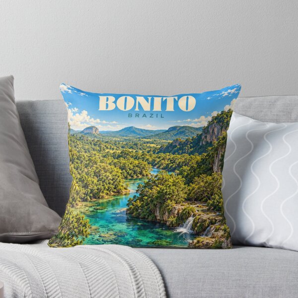 Item preview, Bonito Vintage Brazilian Nature Travel Art designed and sold by MichaeIRellov.