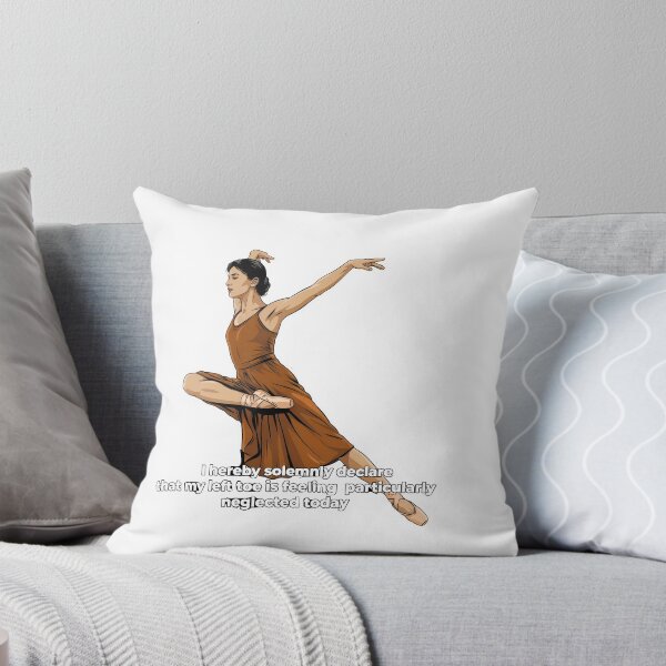 Item preview, Dramatic Ballet Pose with Theatrical Text designed and sold by NiftyWrx.