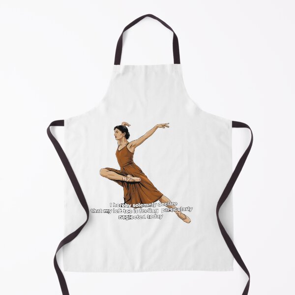 Item preview, Dramatic Ballet Pose with Theatrical Text designed and sold by NiftyWrx.