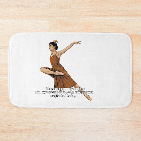 Item preview, Dramatic Ballet Pose with Theatrical Text designed and sold by NiftyWrx.