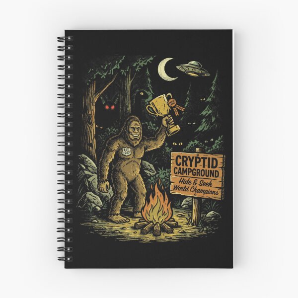 Item preview, Bigfoot Hide And Seek Champion Cryptid Campground Est 1967 Sasquatch Camping designed and sold by FolkGraphics.