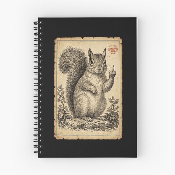 Item preview, Sarcastic Squirrel Middle Finger Humor designed and sold by smithdosRO.