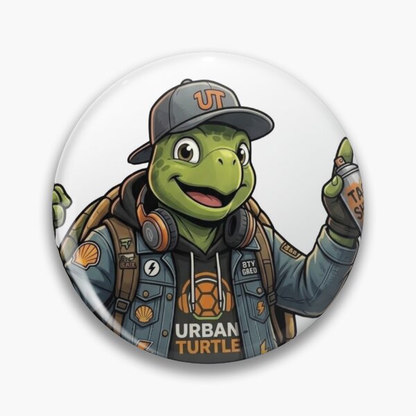 Item preview, Cool Graffiti Turtle Urban Streetwear Artist designed and sold by Gianlu1215.