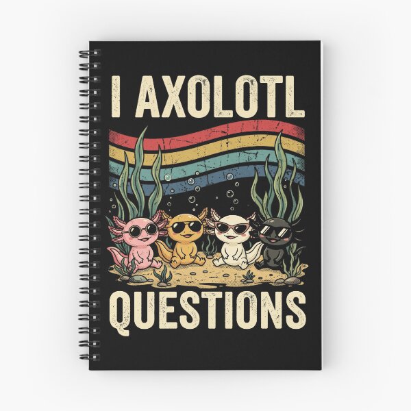 Item preview, I Axolotl Questions Pet Owner Amphibian Lover Curious Person designed and sold by FolkGraphics.