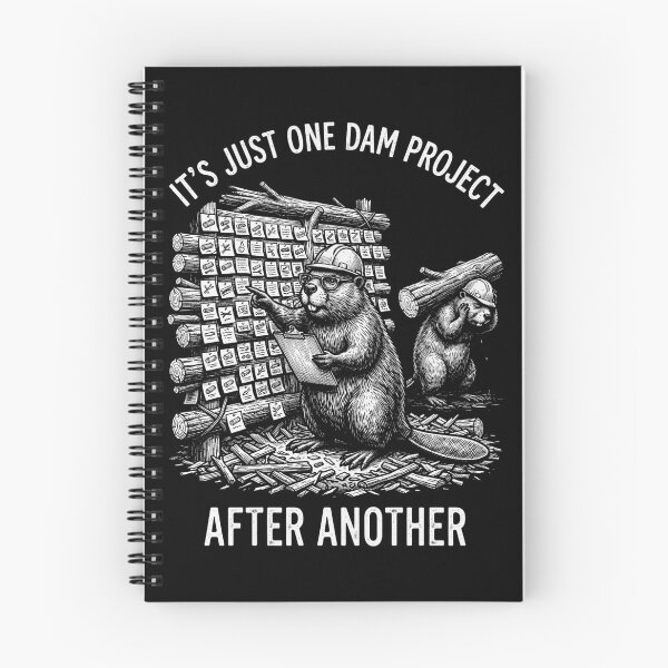 Item preview, It's Just One Dam Project After Another Project Manager Construction Engineer Worker designed and sold by FolkGraphics.
