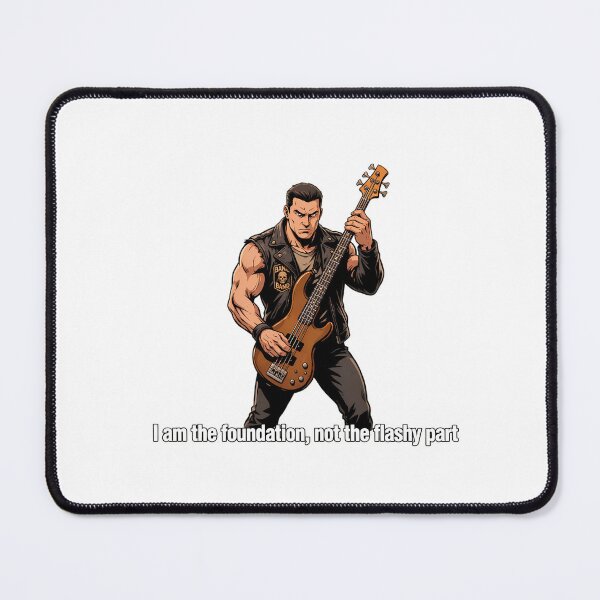 Item preview, Defiant Bass Guitar Player designed and sold by NiftyWrx.